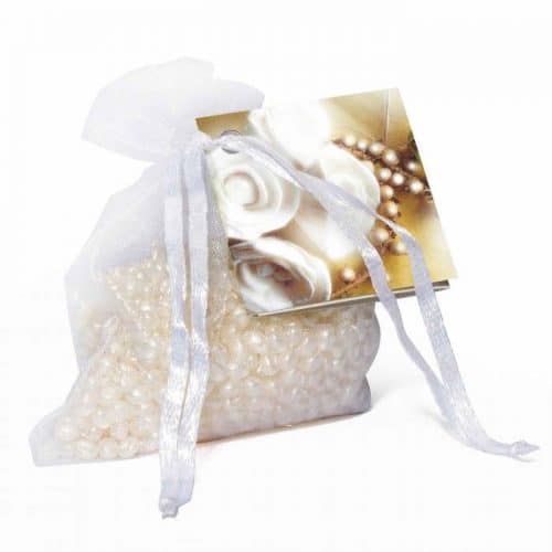 Mini Resinas de Flor Blanca